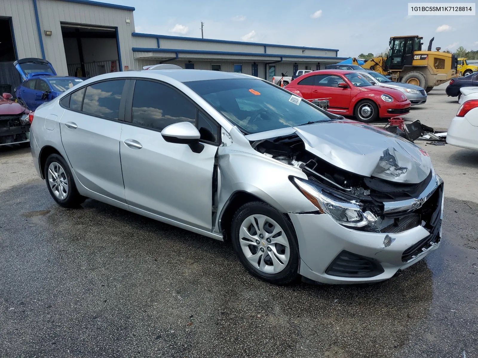 2019 Chevrolet Cruze Ls VIN: 1G1BC5SM1K7128814 Lot: 66882164