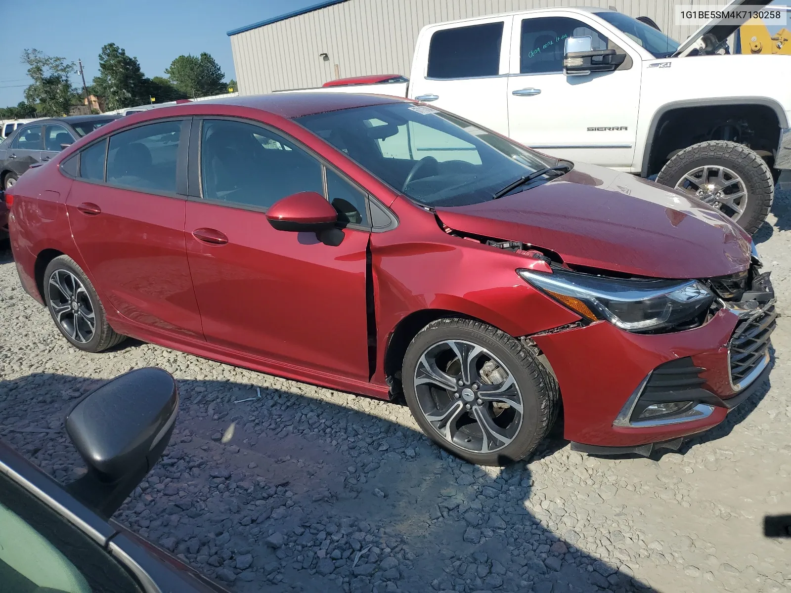 2019 Chevrolet Cruze Lt VIN: 1G1BE5SM4K7130258 Lot: 67115704