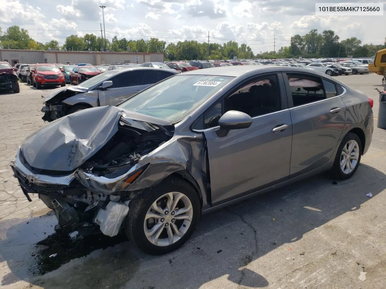 1G1BE5SM4K7125660 2019 Chevrolet Cruze Lt