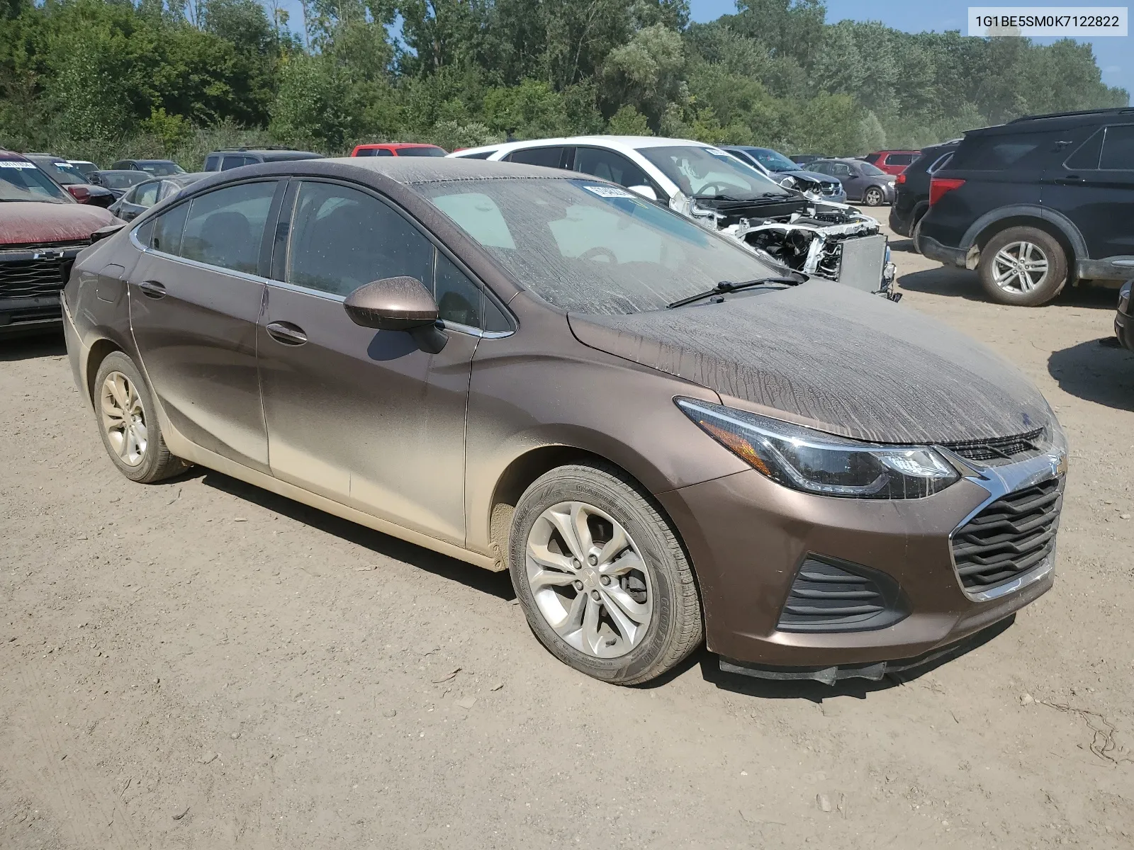 2019 Chevrolet Cruze Lt VIN: 1G1BE5SM0K7122822 Lot: 67946224