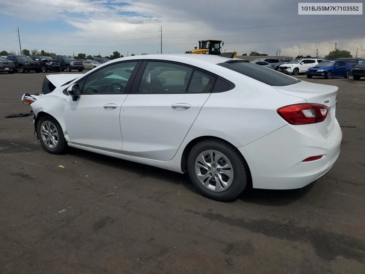 2019 Chevrolet Cruze VIN: 1G1BJ5SM7K7103552 Lot: 68129814