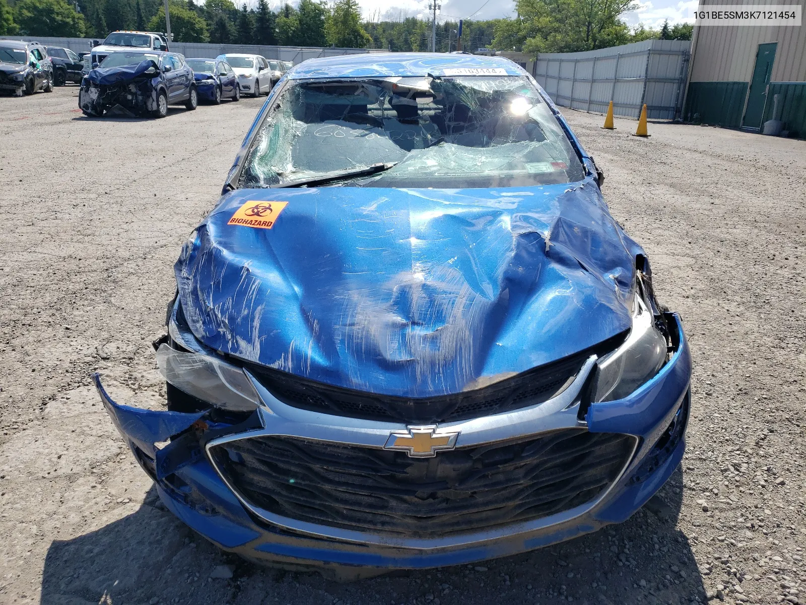 2019 Chevrolet Cruze Lt VIN: 1G1BE5SM3K7121454 Lot: 68163444