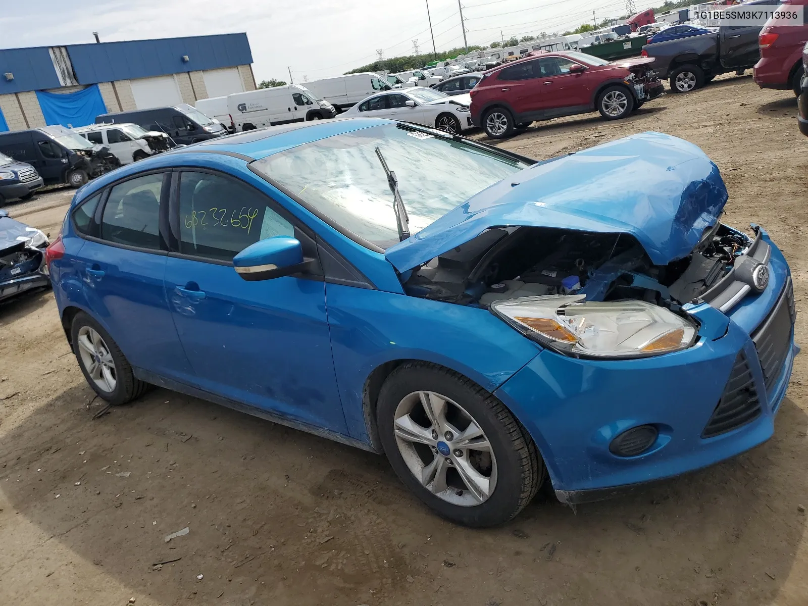 1G1BE5SM3K7113936 2019 Chevrolet Cruze Lt