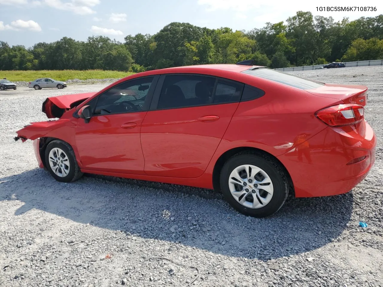 2019 Chevrolet Cruze Ls VIN: 1G1BC5SM6K7108736 Lot: 68440034