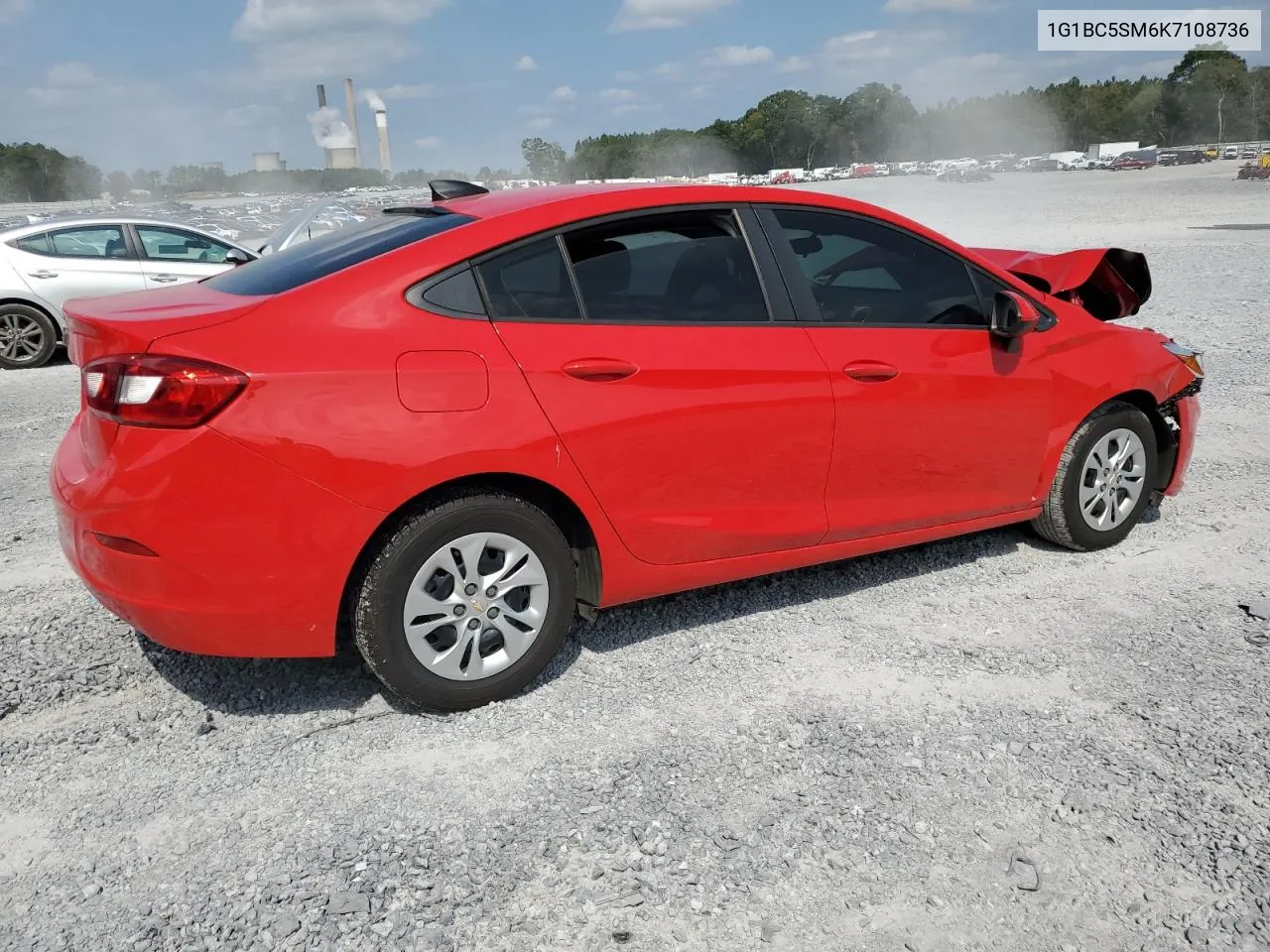 2019 Chevrolet Cruze Ls VIN: 1G1BC5SM6K7108736 Lot: 68440034