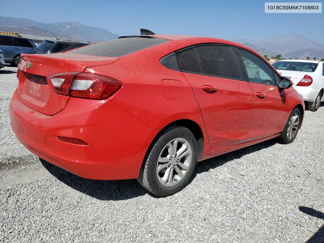 1G1BC5SM6K7108803 2019 Chevrolet Cruze Ls