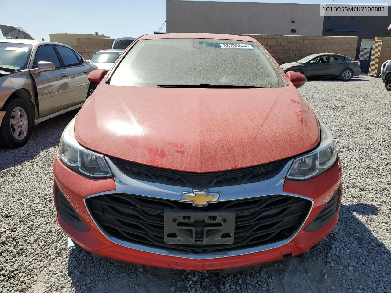 1G1BC5SM6K7108803 2019 Chevrolet Cruze Ls