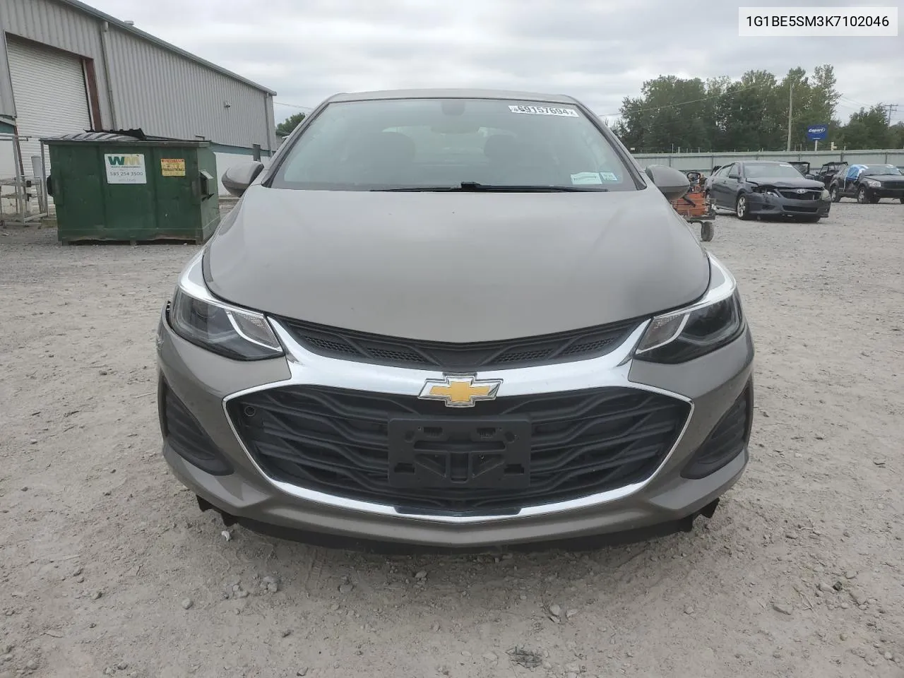 2019 Chevrolet Cruze Lt VIN: 1G1BE5SM3K7102046 Lot: 69157694