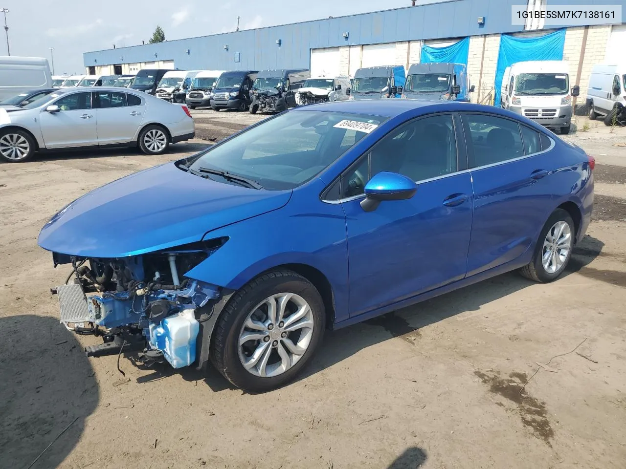 1G1BE5SM7K7138161 2019 Chevrolet Cruze Lt