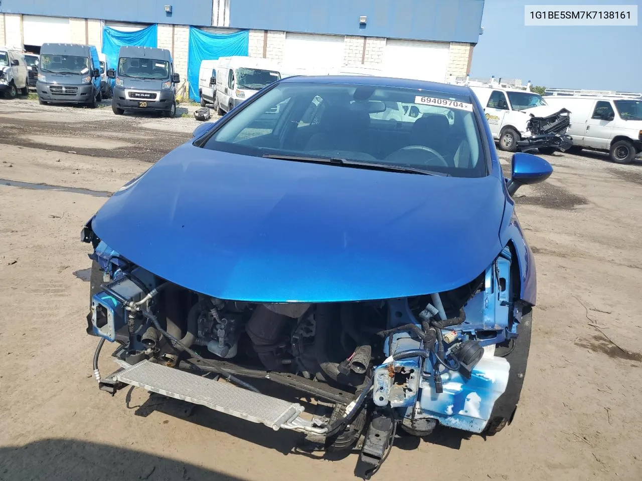 1G1BE5SM7K7138161 2019 Chevrolet Cruze Lt