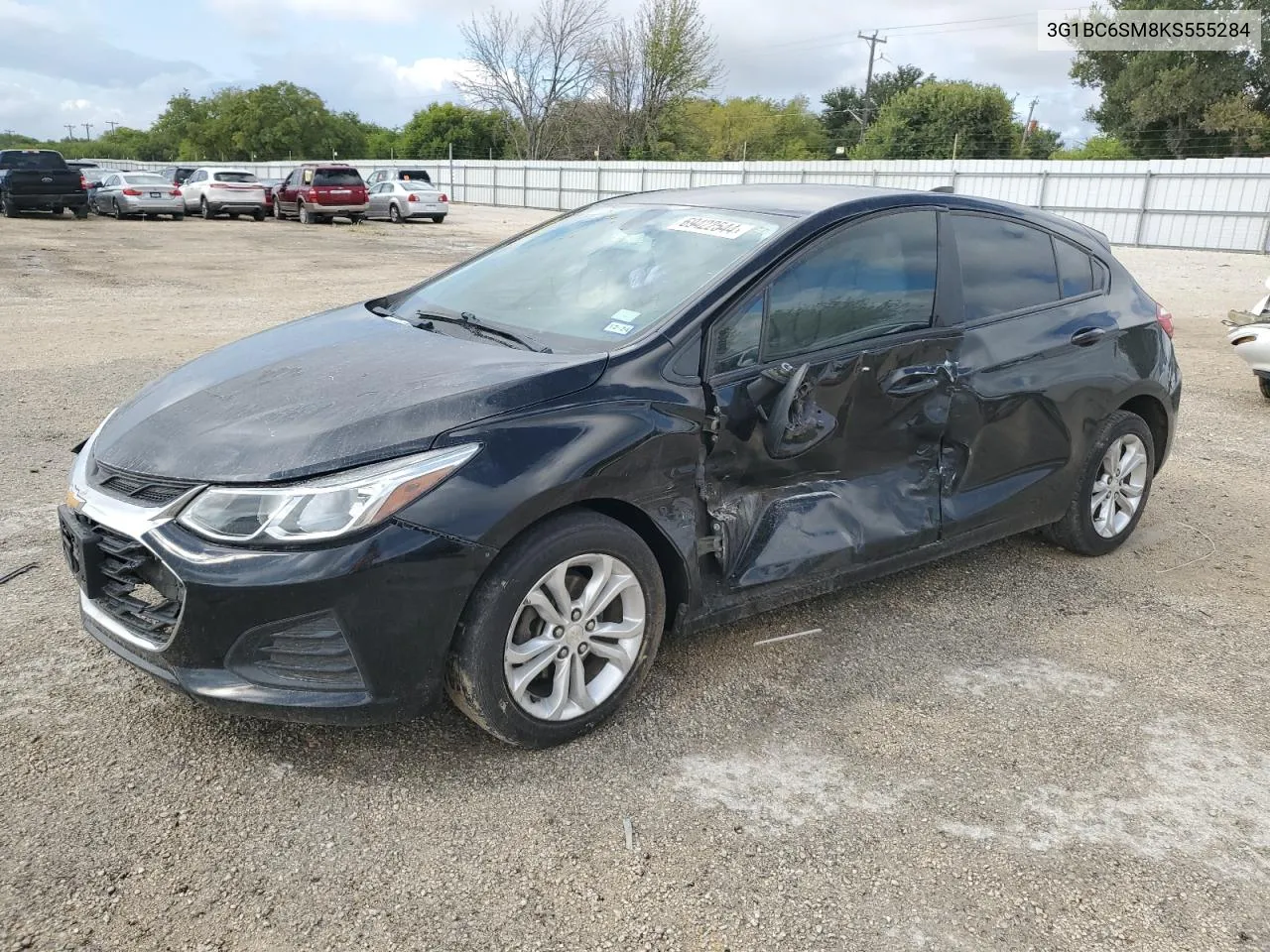 2019 Chevrolet Cruze Ls VIN: 3G1BC6SM8KS555284 Lot: 69422544