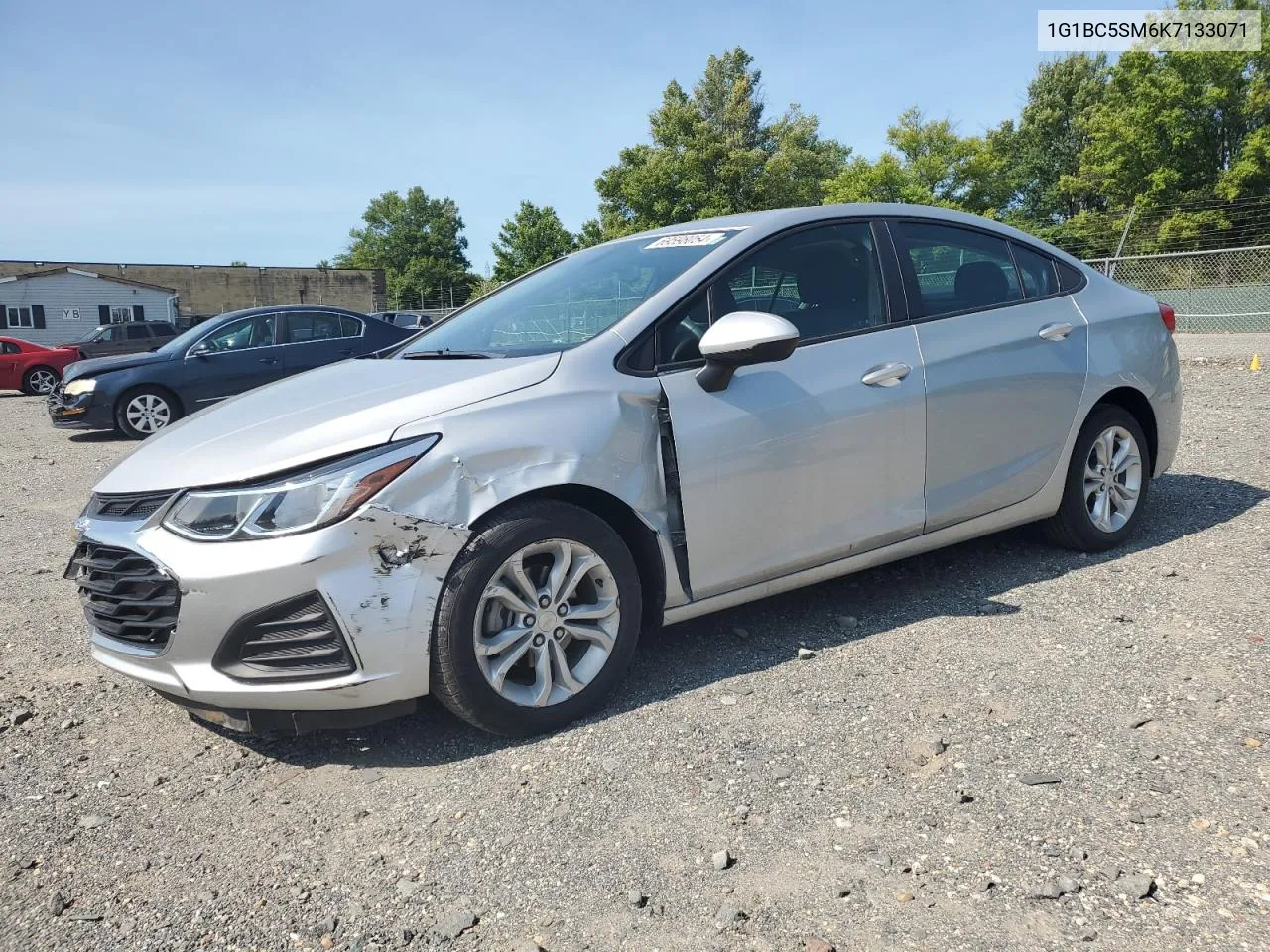 2019 Chevrolet Cruze Ls VIN: 1G1BC5SM6K7133071 Lot: 69598054