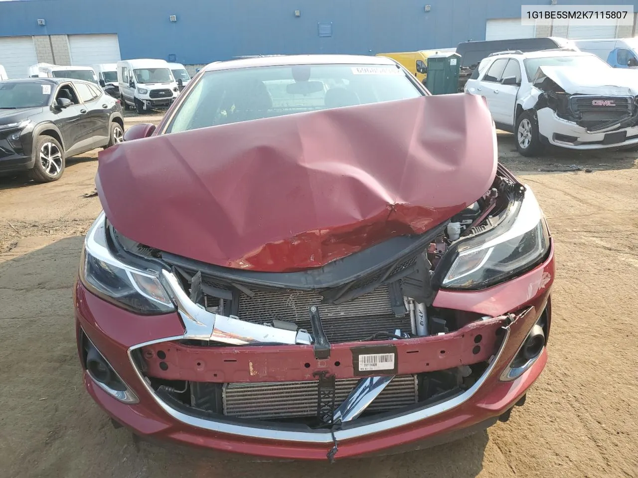 1G1BE5SM2K7115807 2019 Chevrolet Cruze Lt