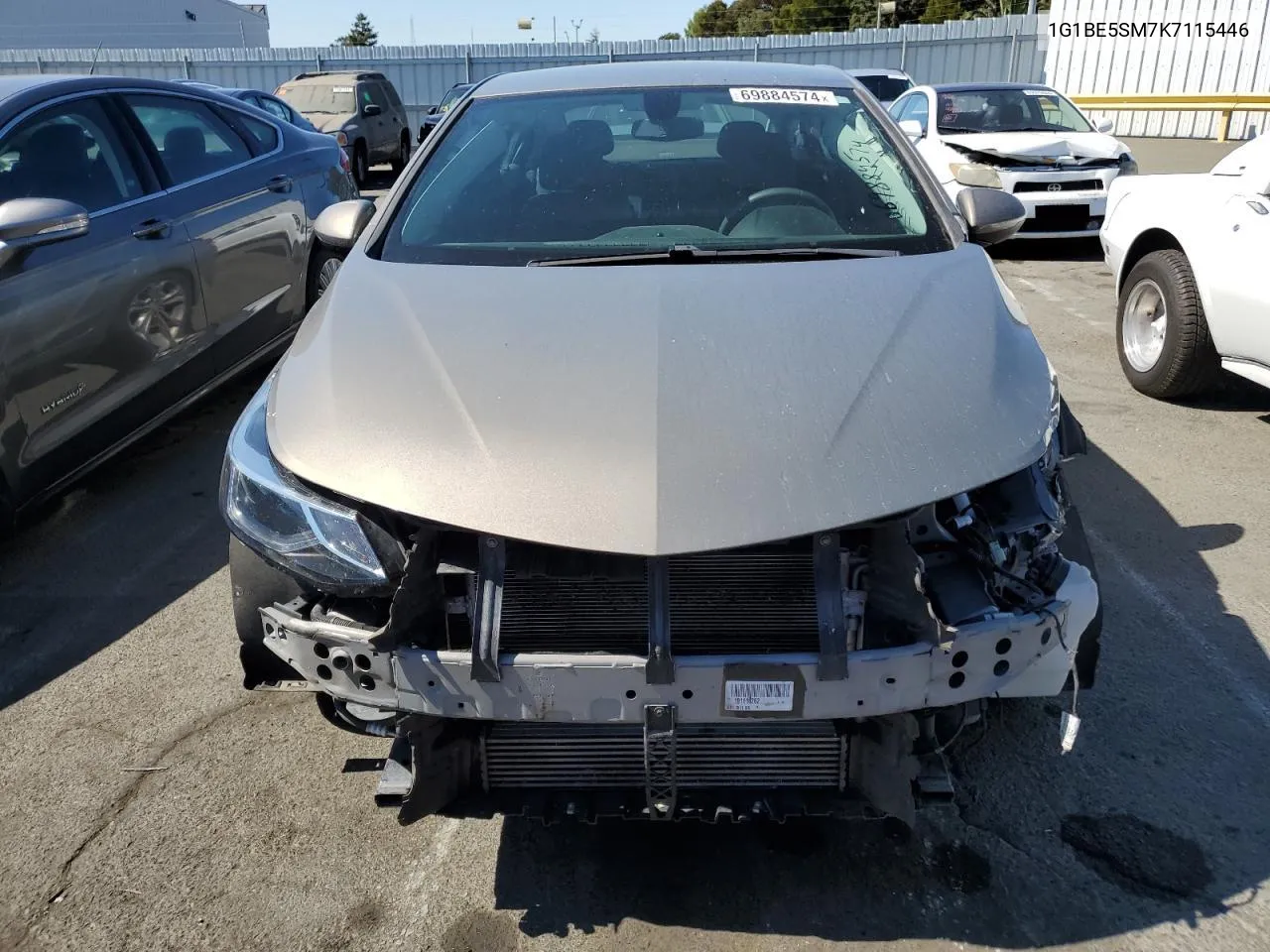 1G1BE5SM7K7115446 2019 Chevrolet Cruze Lt