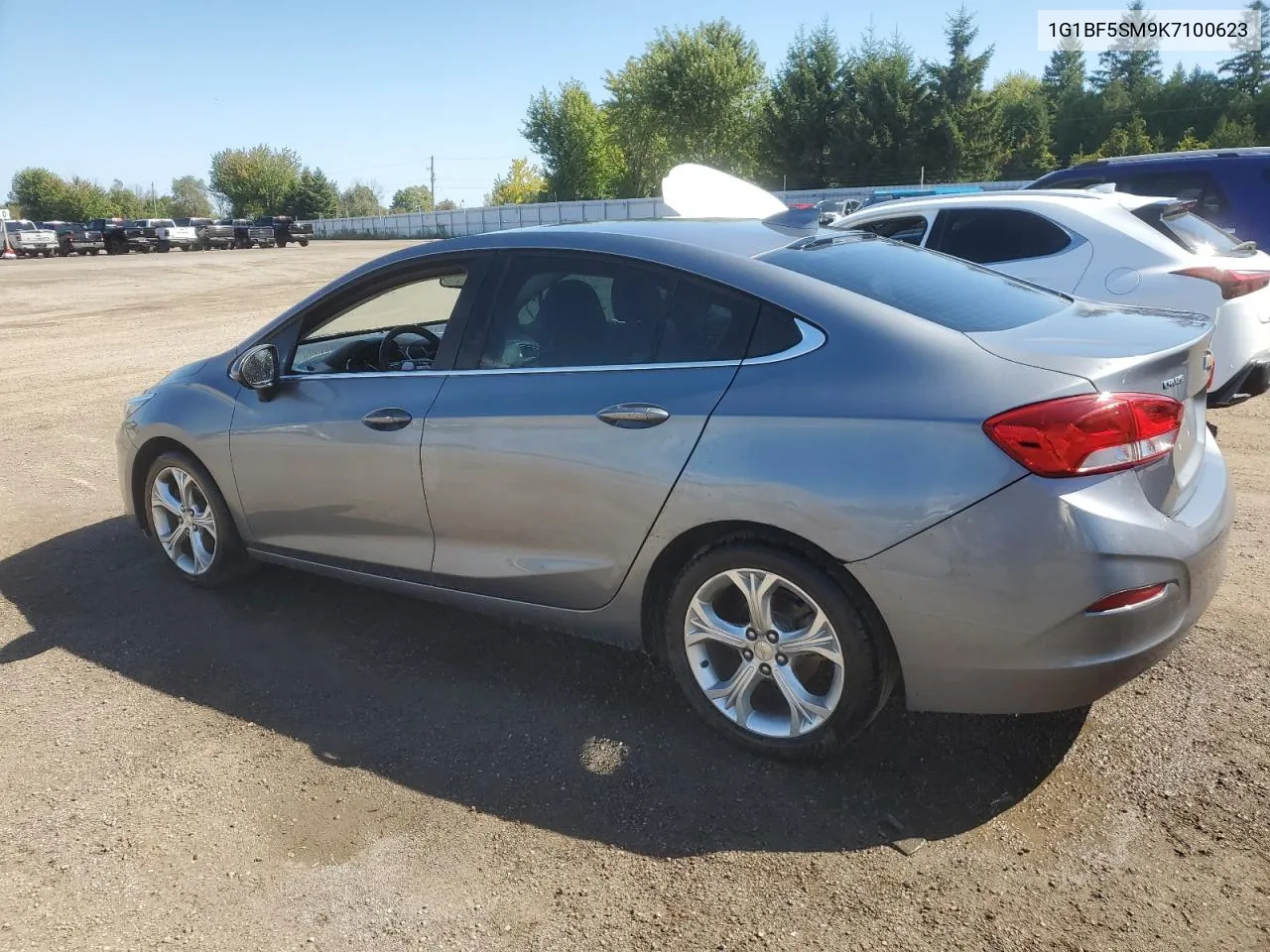 2019 Chevrolet Cruze Premier VIN: 1G1BF5SM9K7100623 Lot: 70027124