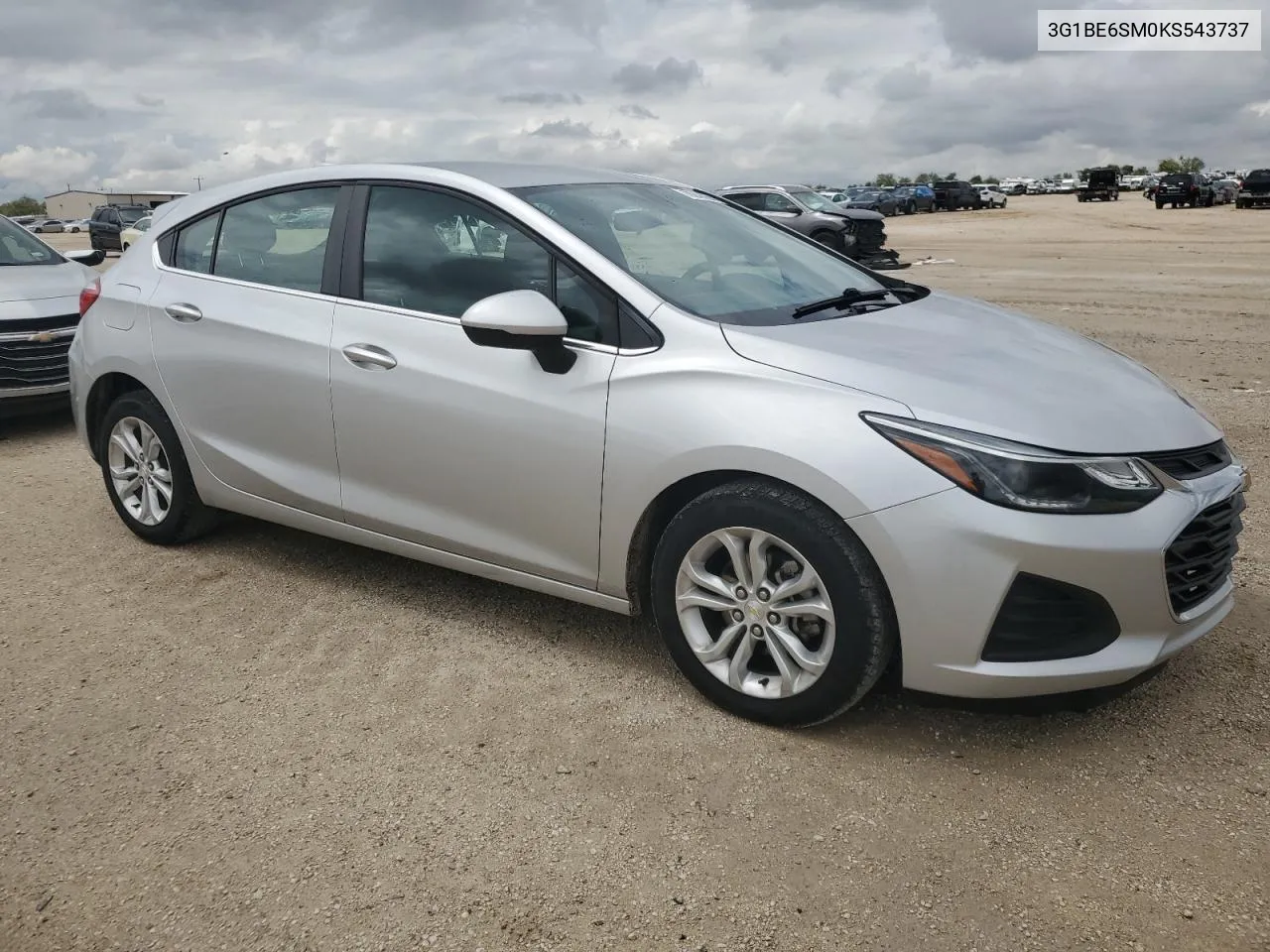 2019 Chevrolet Cruze Lt VIN: 3G1BE6SM0KS543737 Lot: 70246264