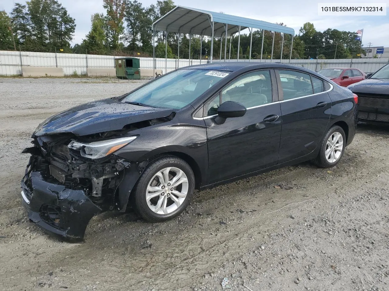 2019 Chevrolet Cruze Lt VIN: 1G1BE5SM9K7132314 Lot: 70291324