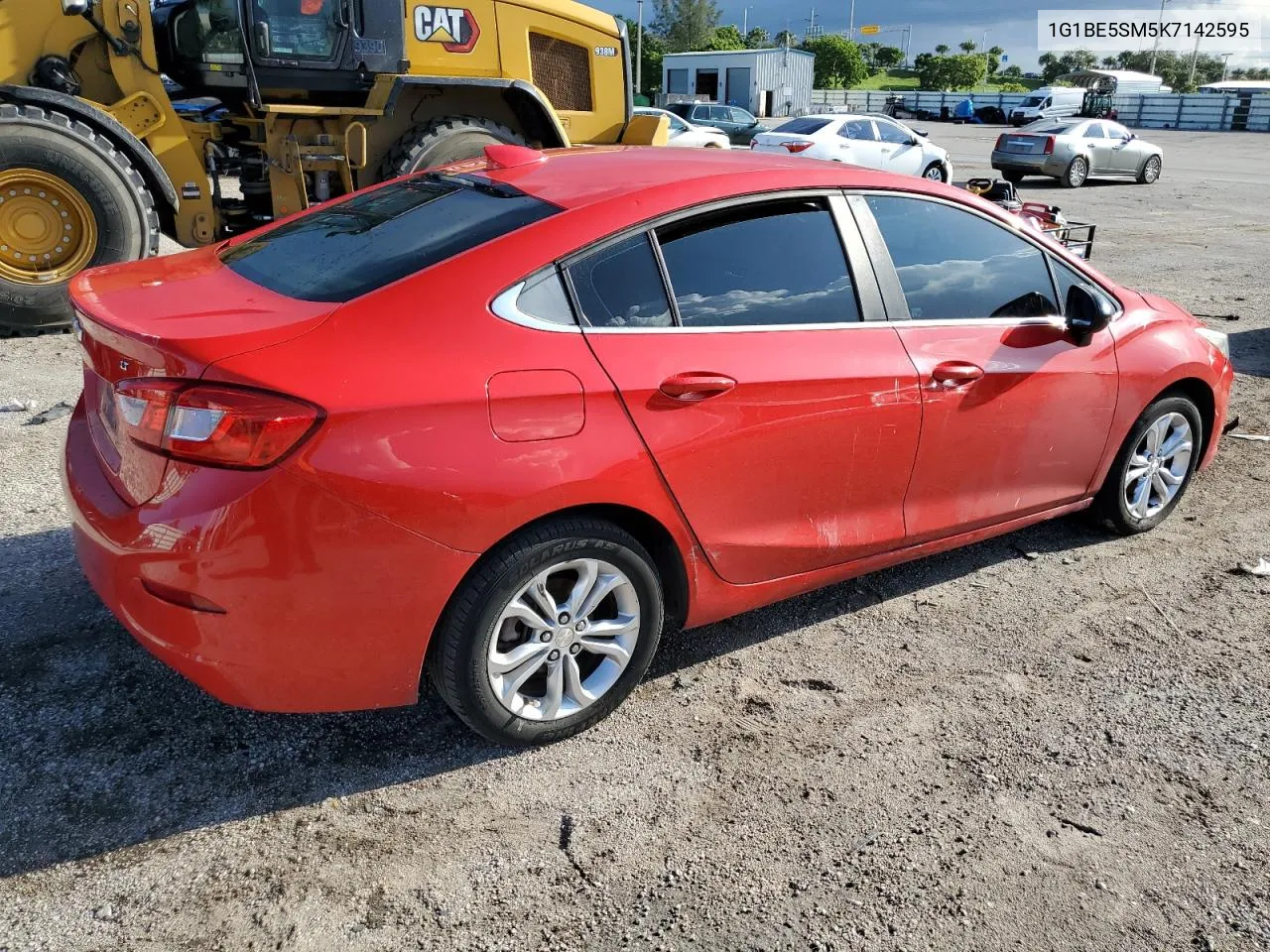 2019 Chevrolet Cruze Lt VIN: 1G1BE5SM5K7142595 Lot: 70405614