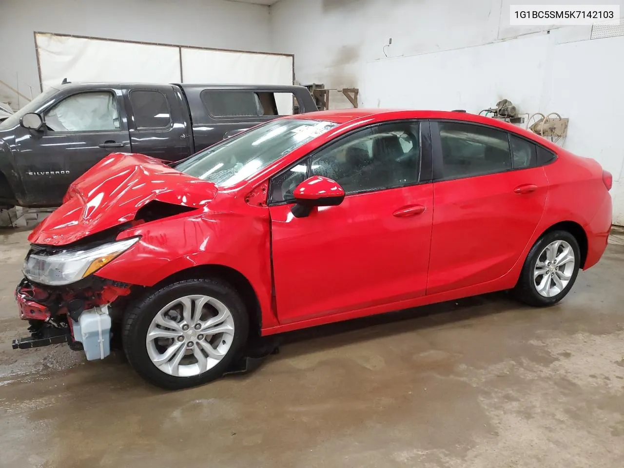 2019 Chevrolet Cruze Ls VIN: 1G1BC5SM5K7142103 Lot: 70648964