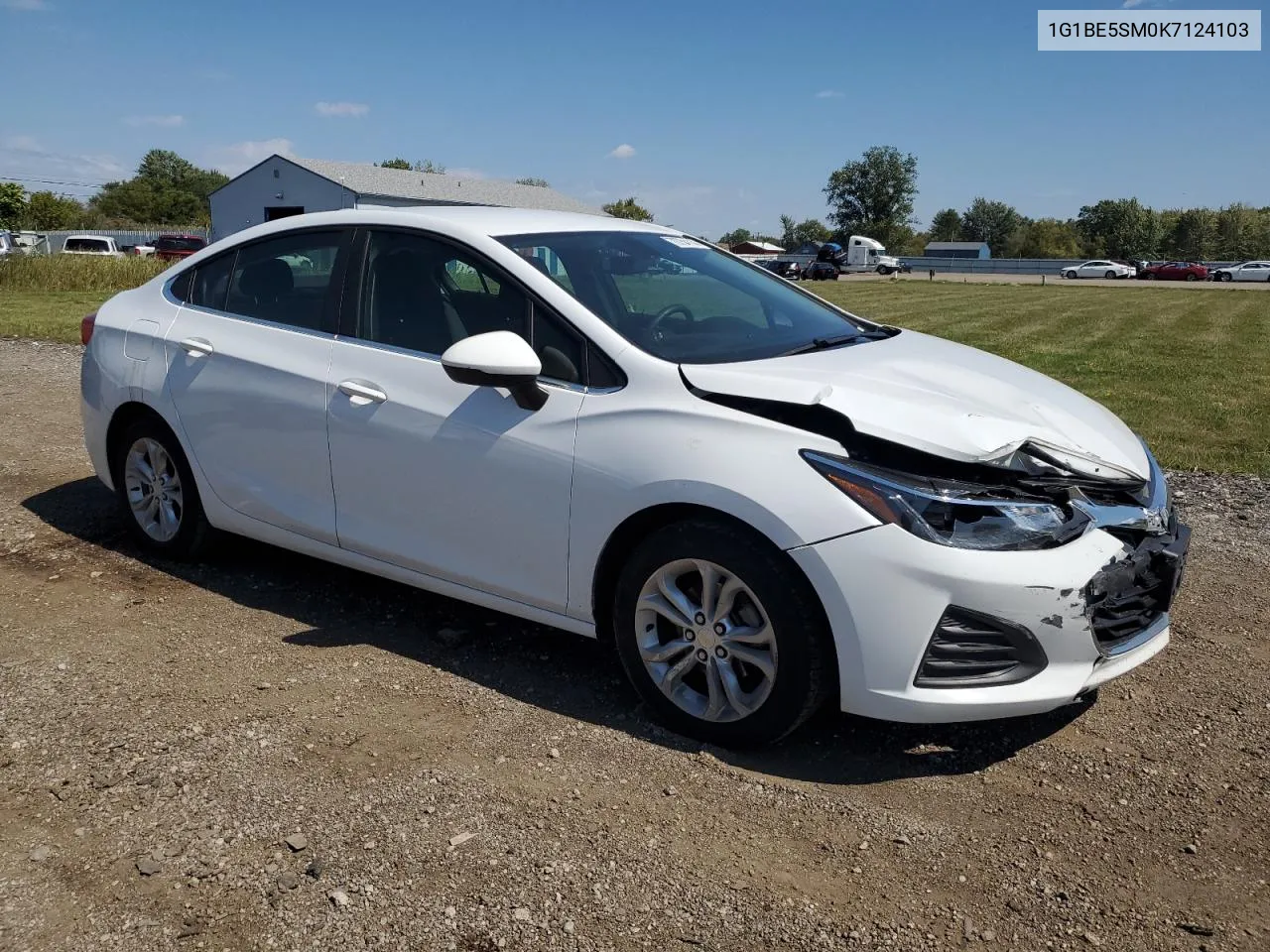 2019 Chevrolet Cruze Lt VIN: 1G1BE5SM0K7124103 Lot: 70754114