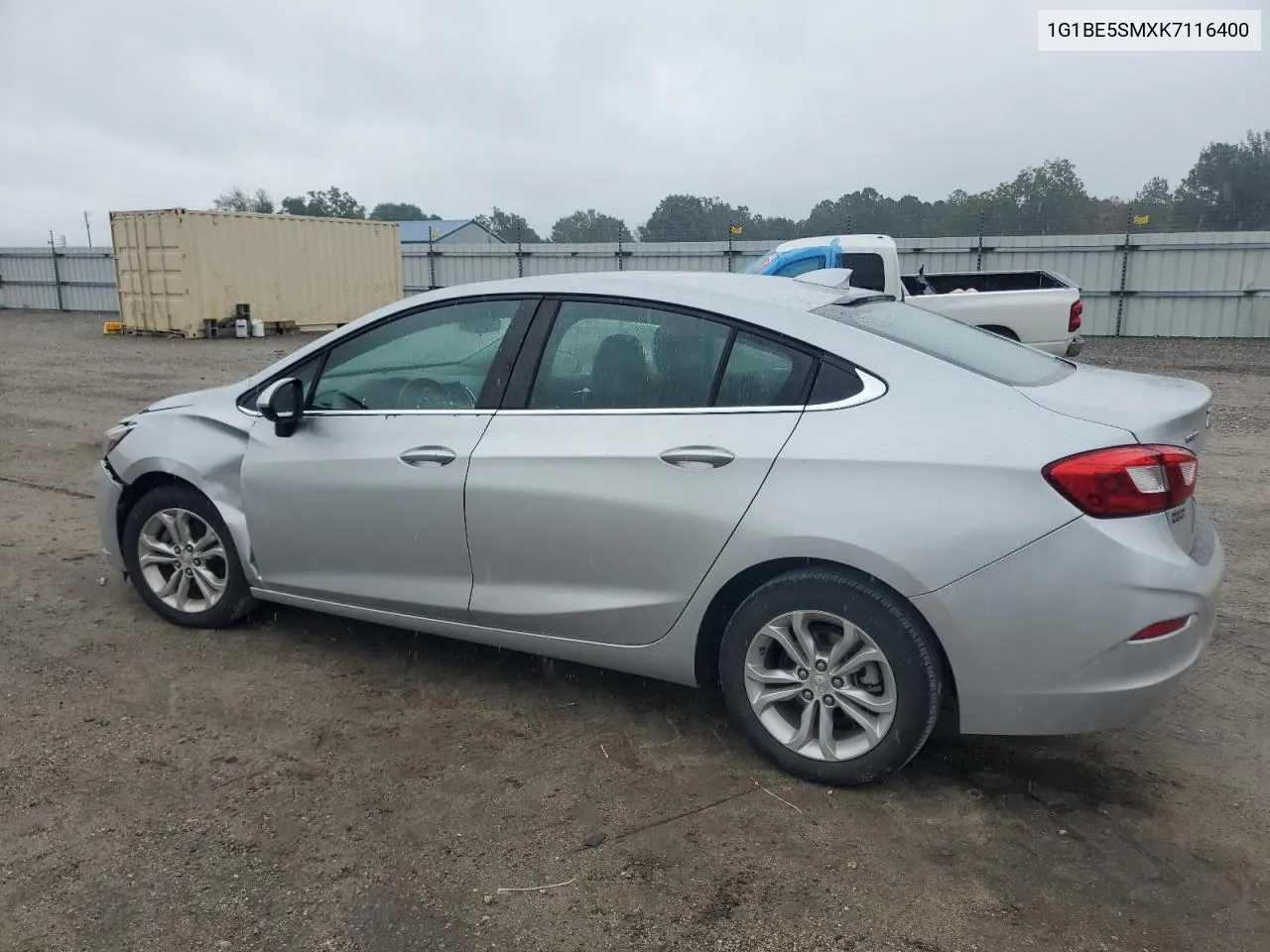 2019 Chevrolet Cruze Lt VIN: 1G1BE5SMXK7116400 Lot: 70832084