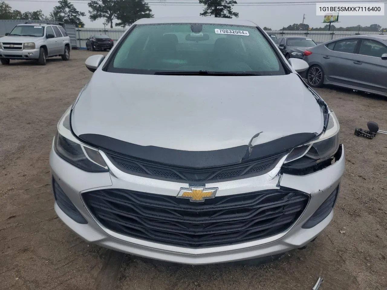 1G1BE5SMXK7116400 2019 Chevrolet Cruze Lt