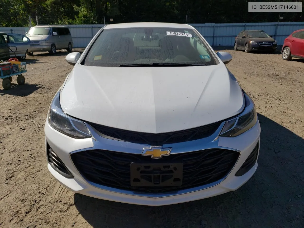 2019 Chevrolet Cruze Lt VIN: 1G1BE5SM5K7146601 Lot: 70922144