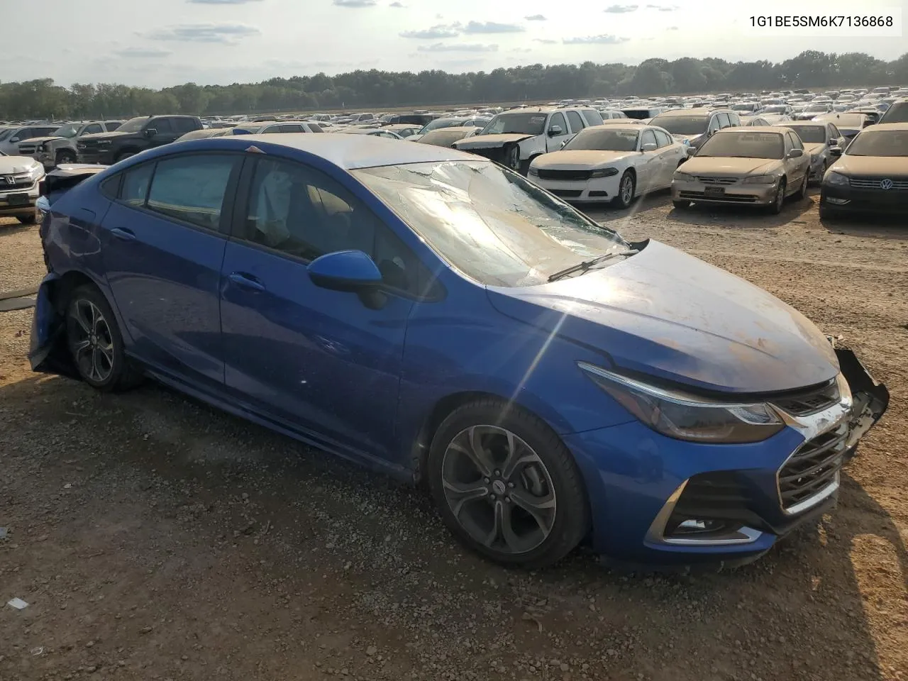 1G1BE5SM6K7136868 2019 Chevrolet Cruze Lt