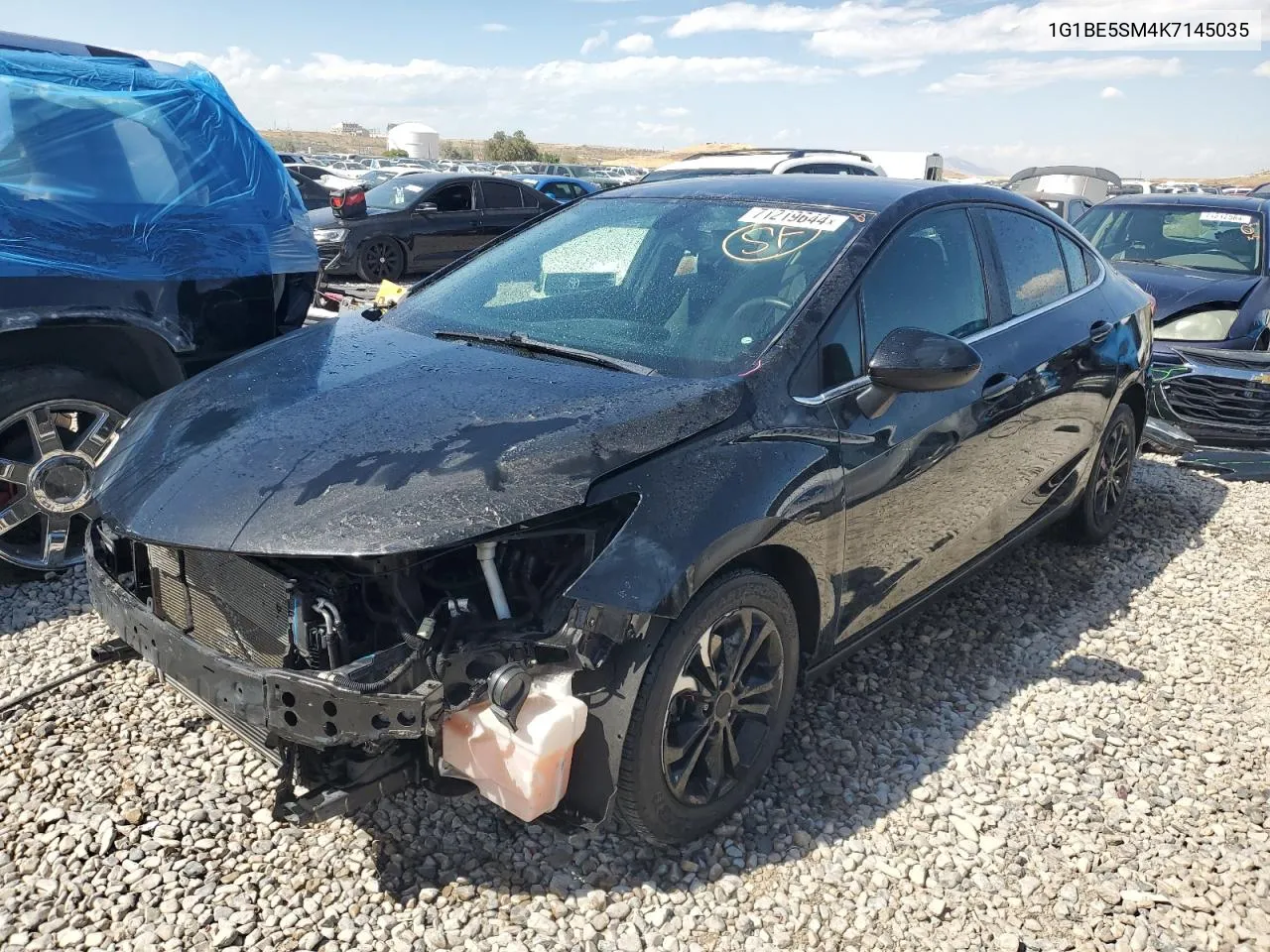 2019 Chevrolet Cruze Lt VIN: 1G1BE5SM4K7145035 Lot: 71219644