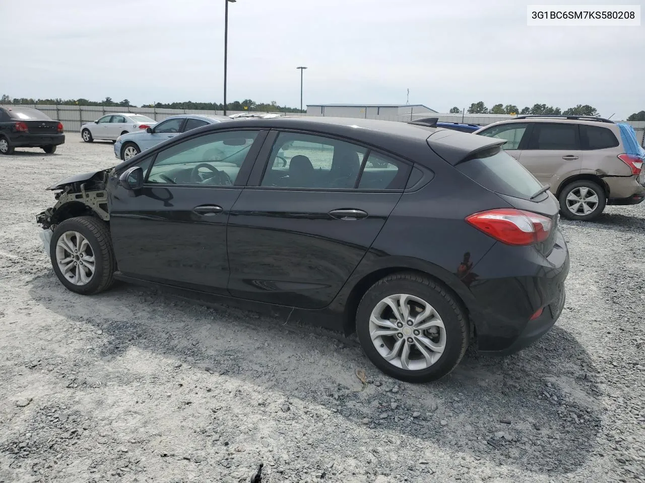 2019 Chevrolet Cruze Ls VIN: 3G1BC6SM7KS580208 Lot: 71223964