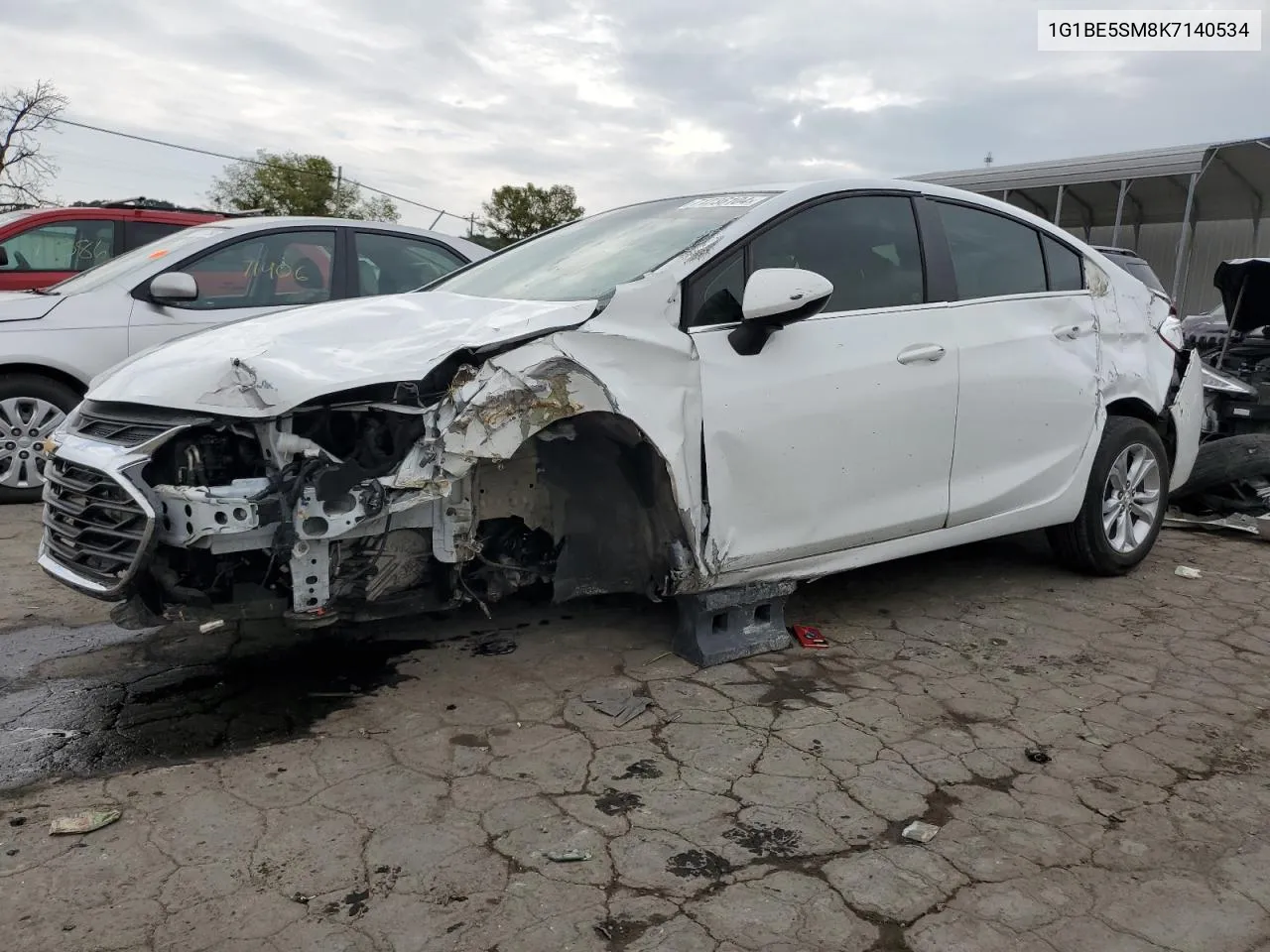 2019 Chevrolet Cruze Lt VIN: 1G1BE5SM8K7140534 Lot: 71236104