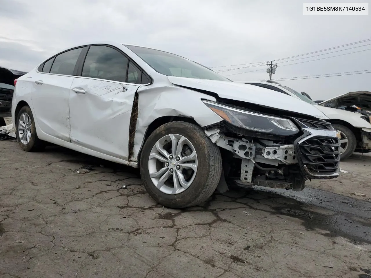 2019 Chevrolet Cruze Lt VIN: 1G1BE5SM8K7140534 Lot: 71236104