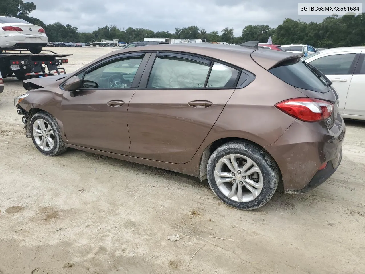 2019 Chevrolet Cruze Ls VIN: 3G1BC6SMXKS561684 Lot: 71456314