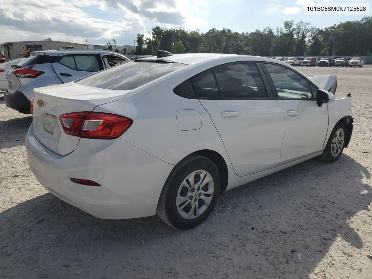 2019 Chevrolet Cruze Ls VIN: 1G1BC5SM0K7125628 Lot: 71527614