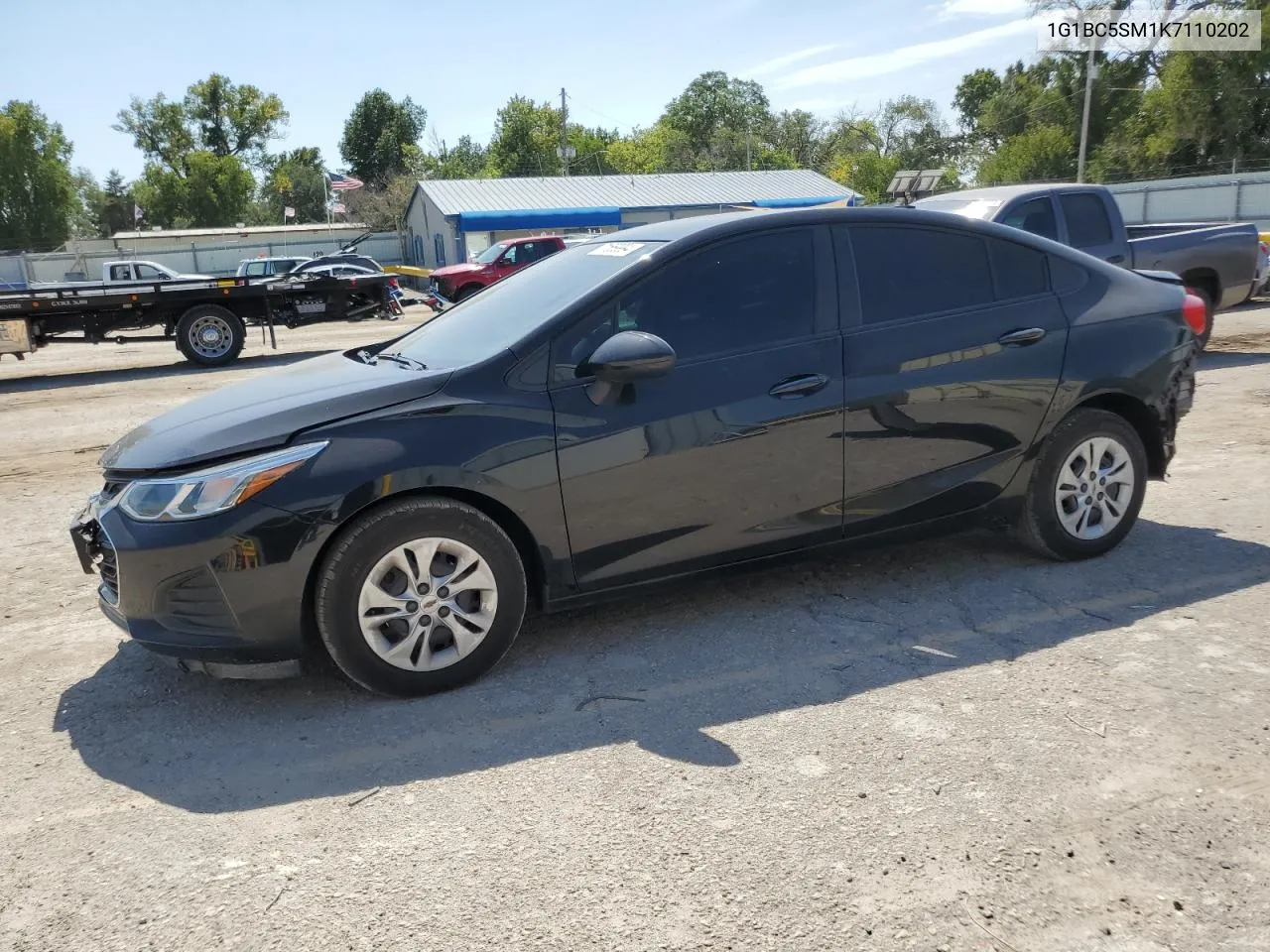 2019 Chevrolet Cruze Ls VIN: 1G1BC5SM1K7110202 Lot: 71669994