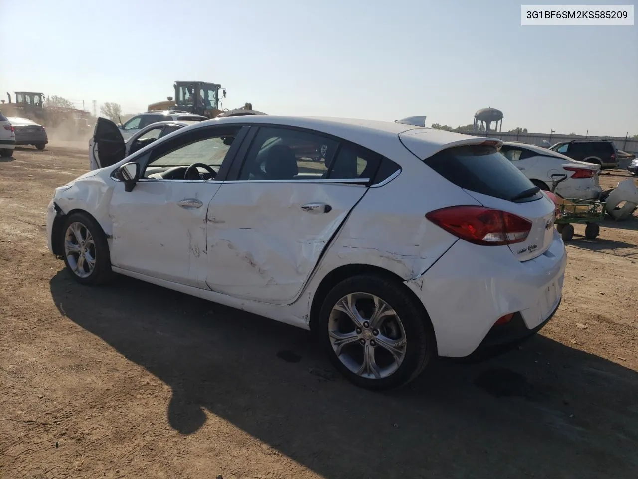 3G1BF6SM2KS585209 2019 Chevrolet Cruze Premier