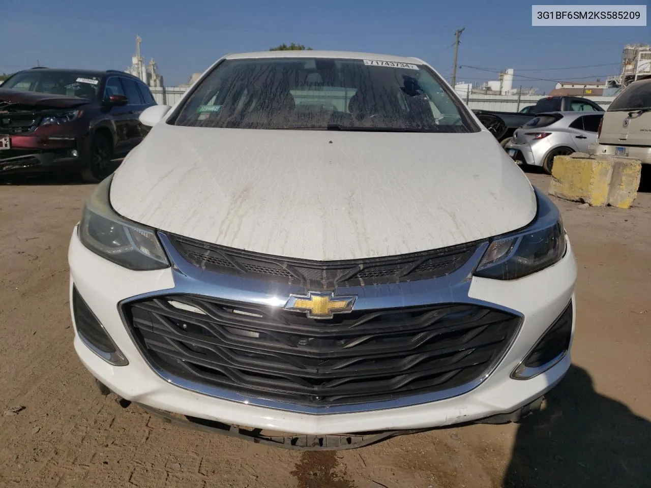 3G1BF6SM2KS585209 2019 Chevrolet Cruze Premier