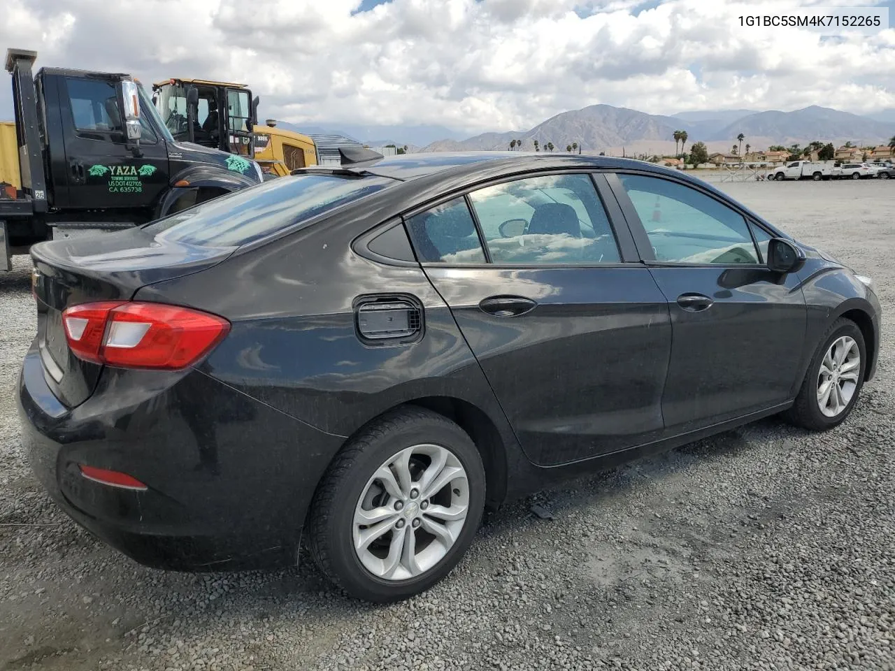 2019 Chevrolet Cruze Ls VIN: 1G1BC5SM4K7152265 Lot: 71746934