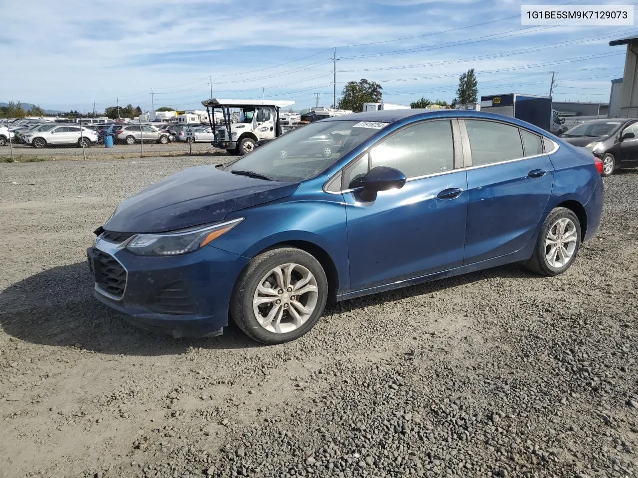 2019 Chevrolet Cruze Lt VIN: 1G1BE5SM9K7129073 Lot: 71918254