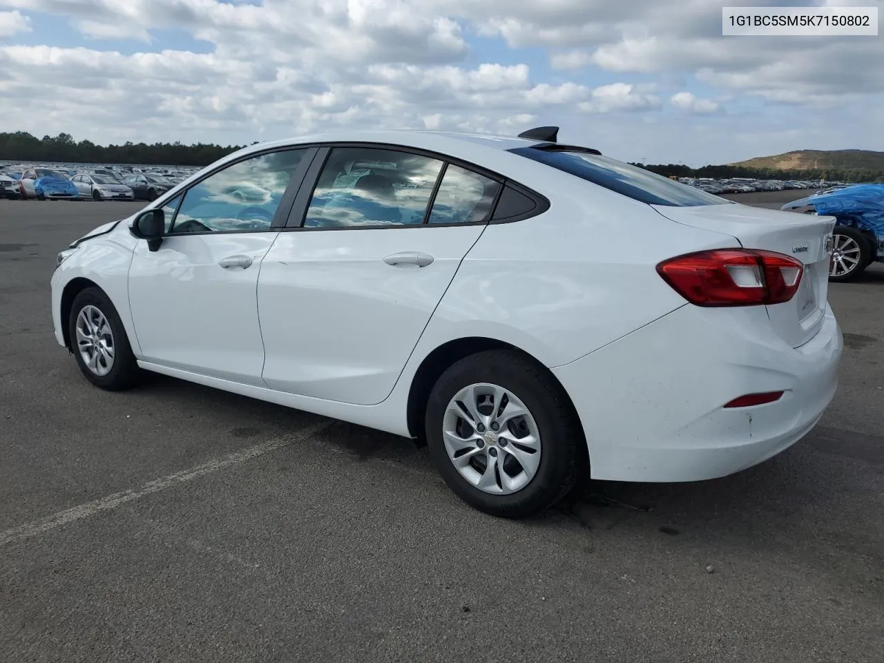 2019 Chevrolet Cruze Ls VIN: 1G1BC5SM5K7150802 Lot: 71930884