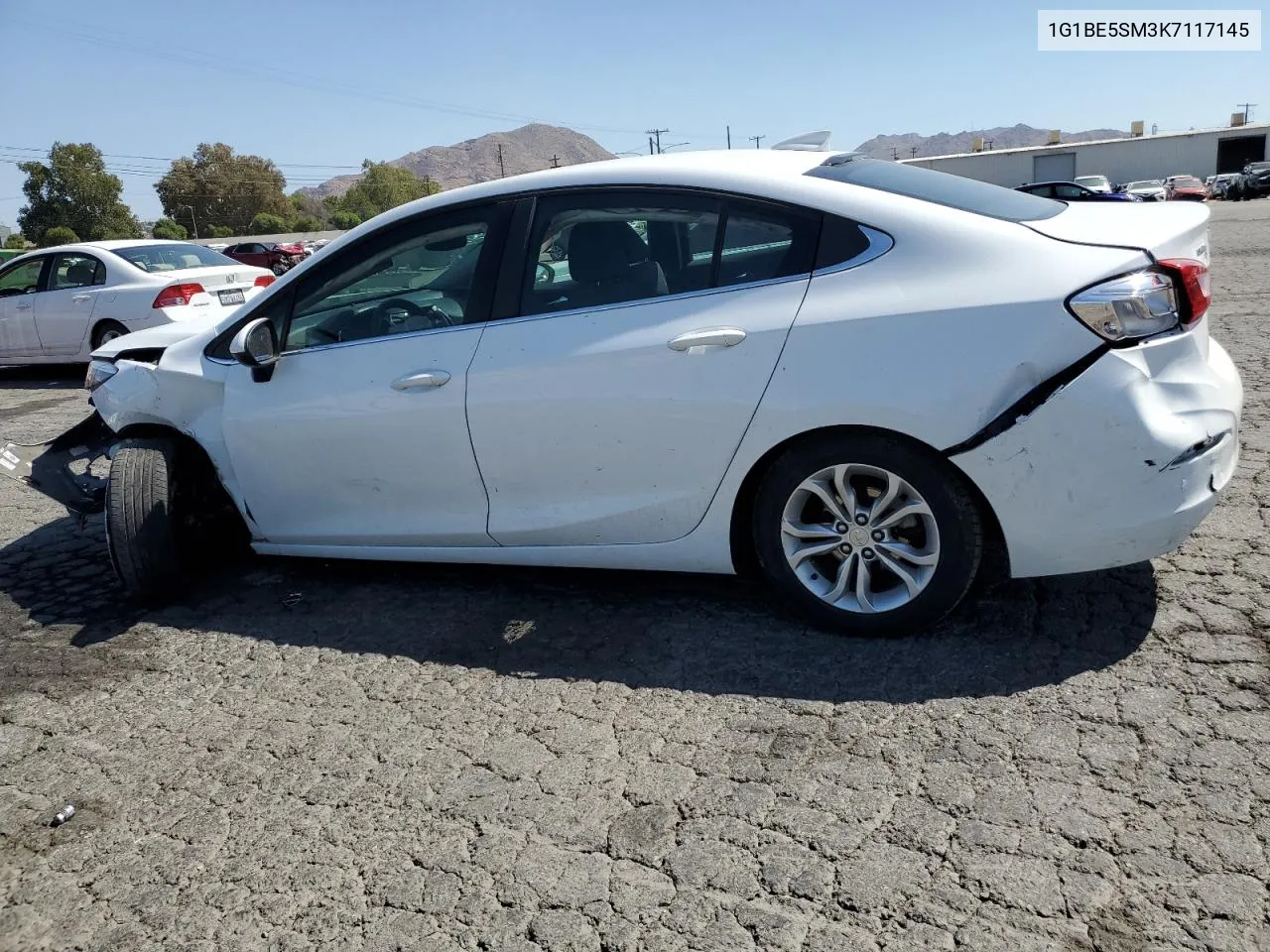 2019 Chevrolet Cruze Lt VIN: 1G1BE5SM3K7117145 Lot: 72058844