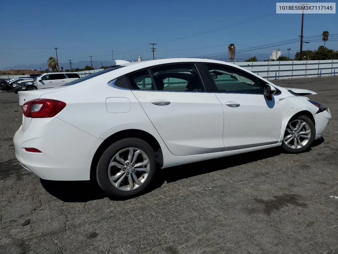 2019 Chevrolet Cruze Lt VIN: 1G1BE5SM3K7117145 Lot: 72058844