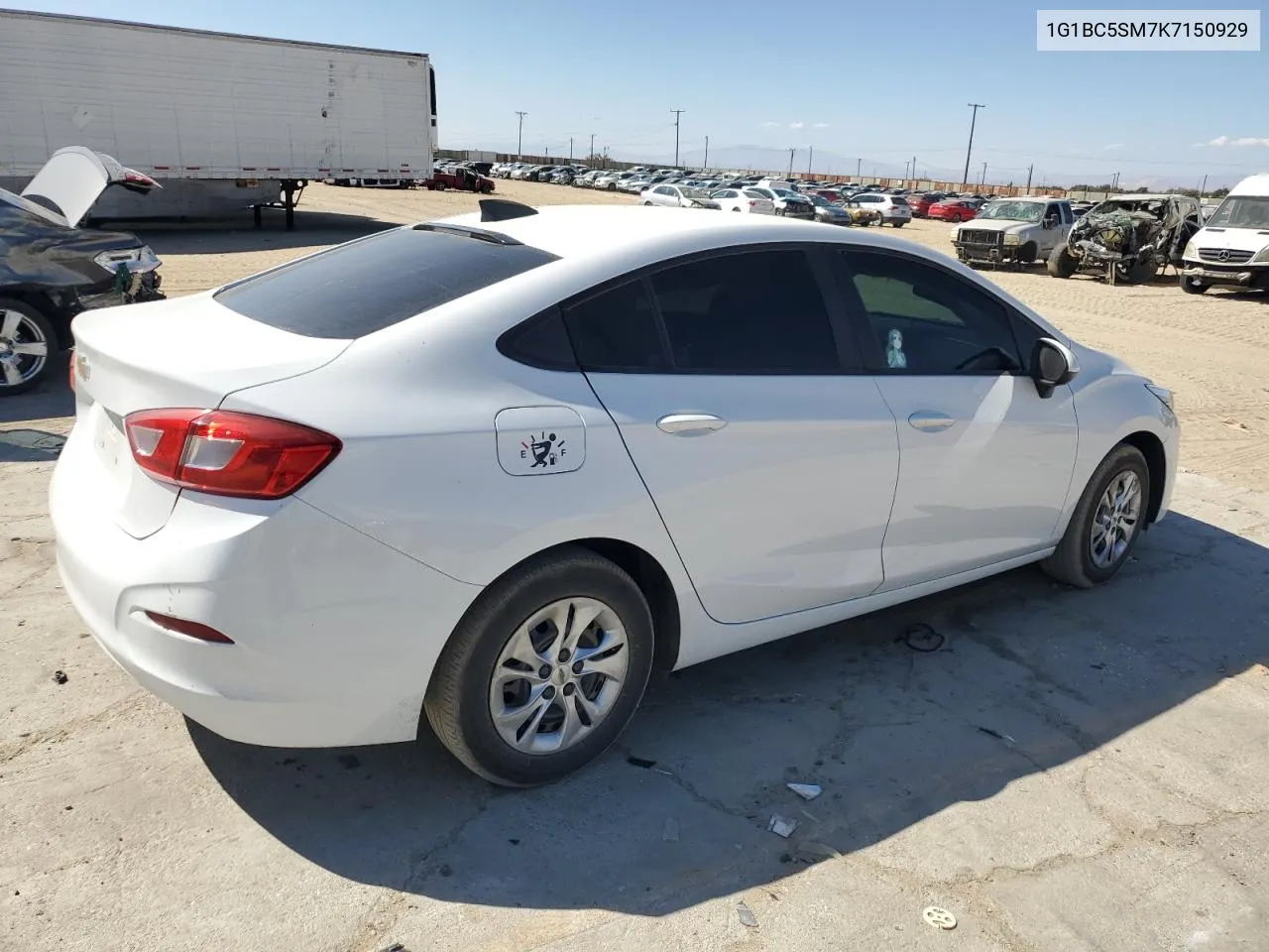 1G1BC5SM7K7150929 2019 Chevrolet Cruze Ls