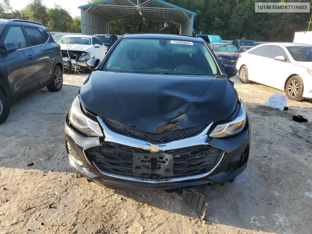 1G1BE5SM2K7119503 2019 Chevrolet Cruze Lt