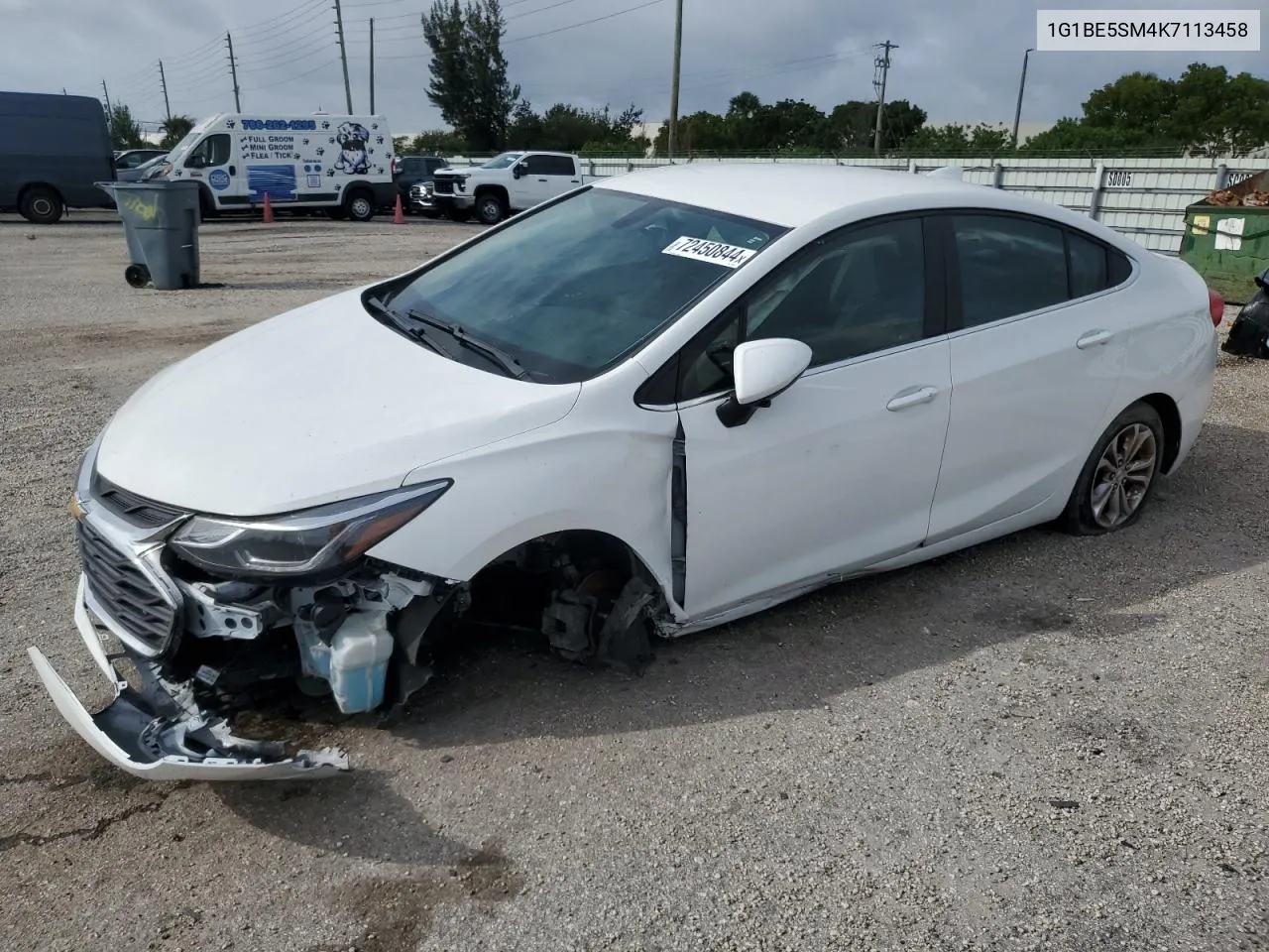 1G1BE5SM4K7113458 2019 Chevrolet Cruze Lt