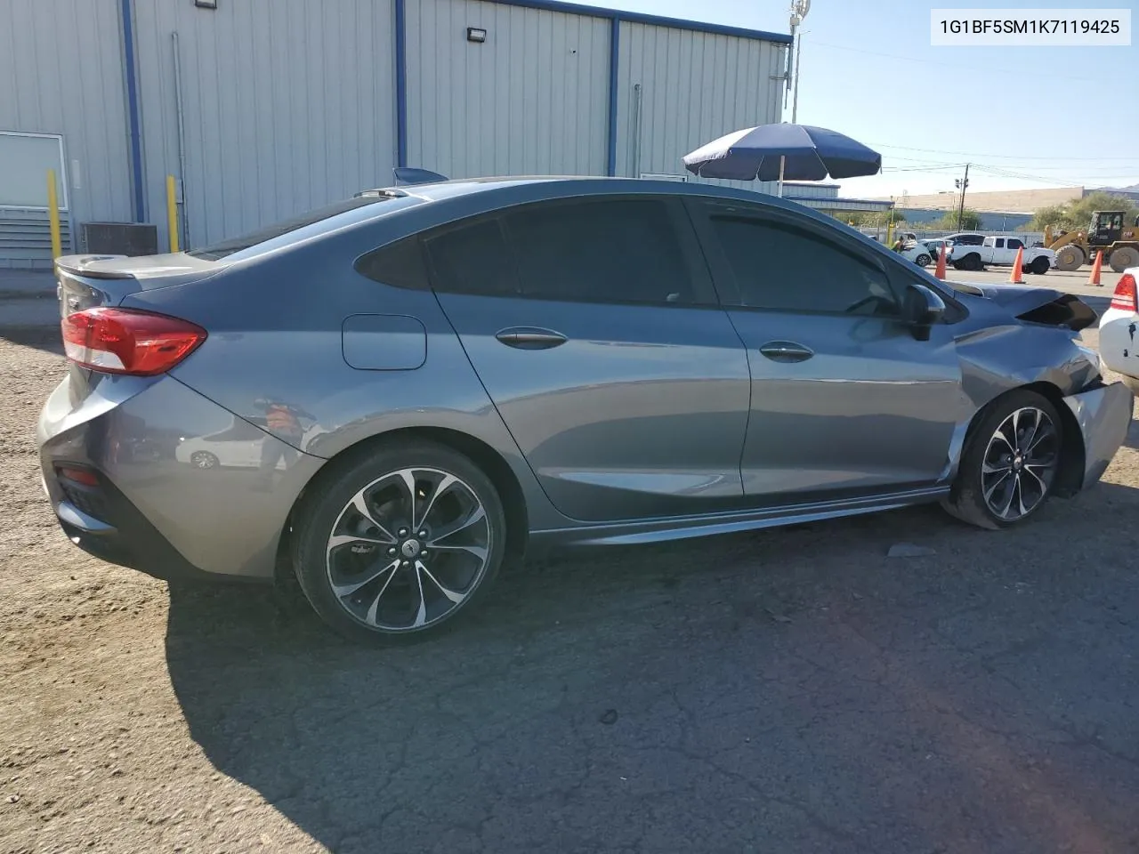 2019 Chevrolet Cruze Premier VIN: 1G1BF5SM1K7119425 Lot: 72975314