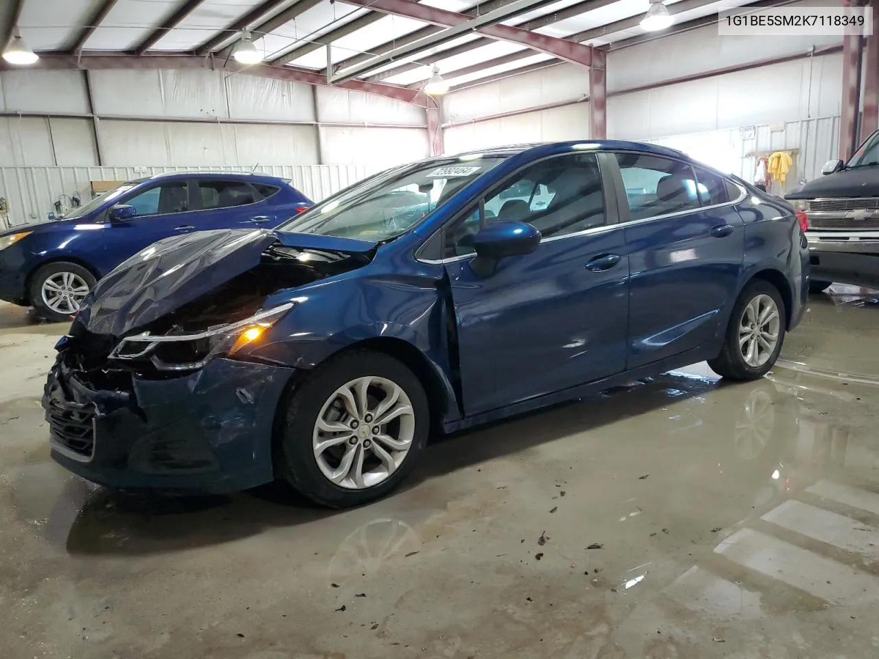 2019 Chevrolet Cruze Lt VIN: 1G1BE5SM2K7118349 Lot: 72992464