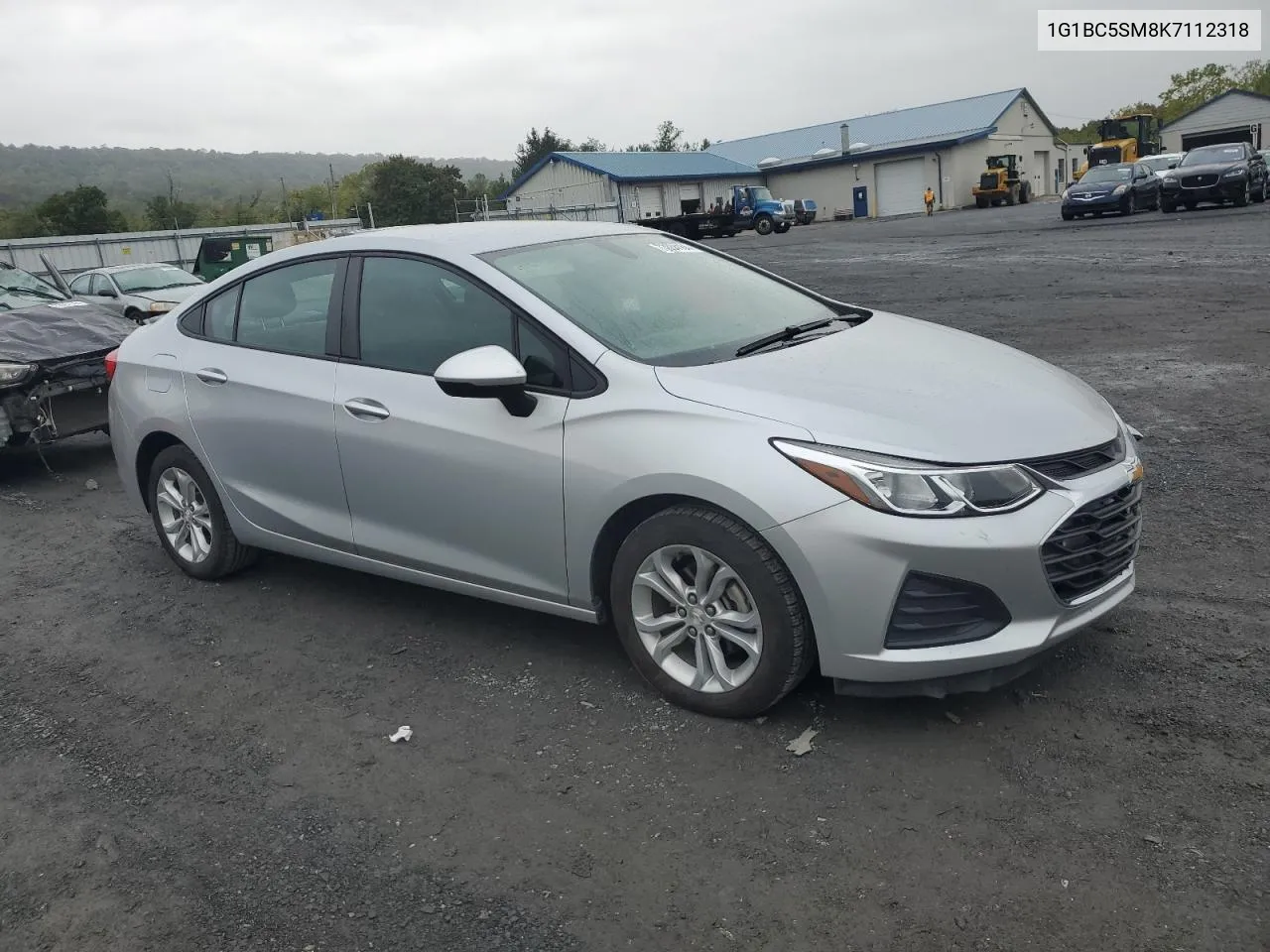 2019 Chevrolet Cruze Ls VIN: 1G1BC5SM8K7112318 Lot: 73034184