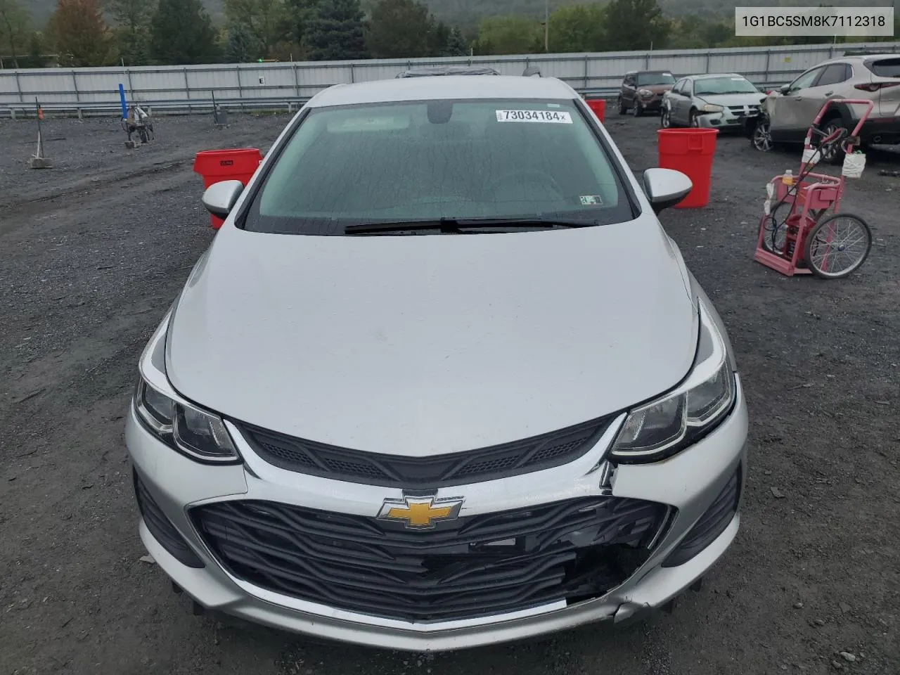 1G1BC5SM8K7112318 2019 Chevrolet Cruze Ls