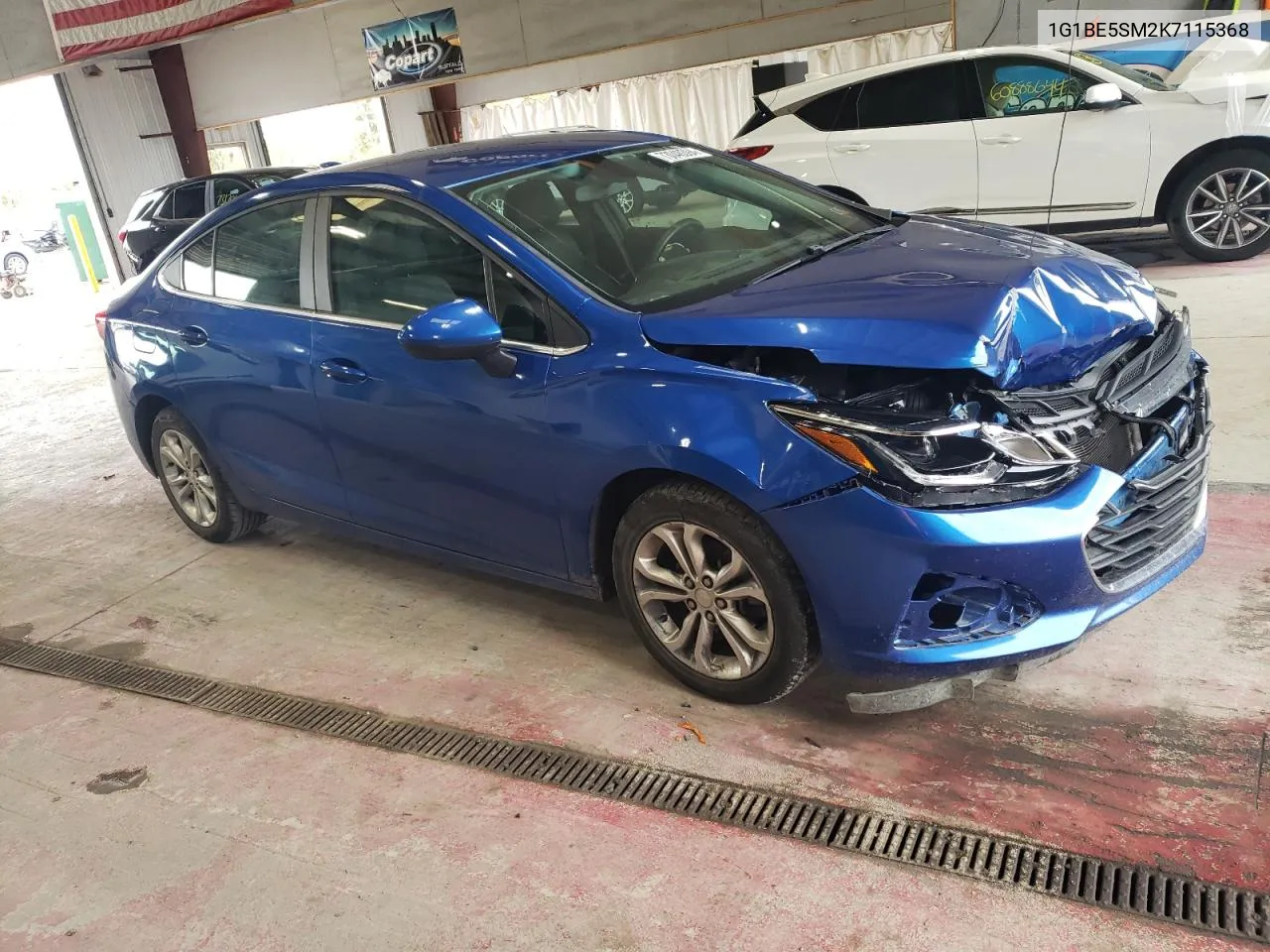 1G1BE5SM2K7115368 2019 Chevrolet Cruze Lt